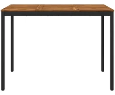 Sodo Baro Stalas NAARDEN Natūrali ir juoda 147 x 88,5 x 105 cm
