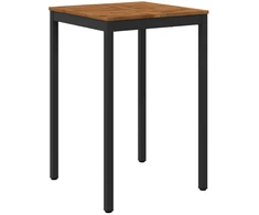 Sodo Baro Stalas Natūrali ir juoda 70 x 68,5 x 105 cm
