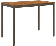 Sodo Baro Stalas Natūralus ir kava 141 x 80,5 x 105 cm