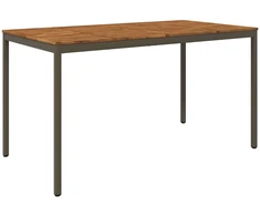 Sodo Baro Stalas Natūralus ir kava 196 x 100,5 x 105 cm