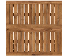 Sodo Baro Stalas NAARDEN Natūralus ir kava 60 x 60,5 x 105 cm