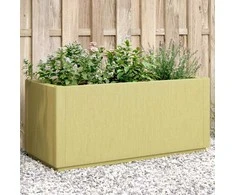 Sodo gėlių dėžutė Žalia 80 x 36 x 35 cm PP