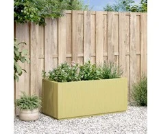 Sodo gėlių dėžutė Žalia 80 x 36 x 35 cm PP