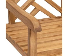 Sodo Kėdė 2 pcs 60 x 58 x 90 cm Kieto teka medžio