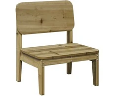 sodo kėdė 60x52,5x72 cm impregnuota pušis