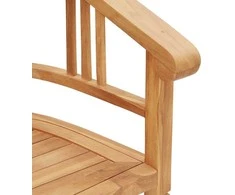 Kėdė 2 pcs Ruda 63 x 58 x 89 cm Kieto teka medžio