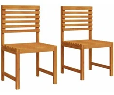 Sodo Kėdė 2 pcs Ruda 50 x 50 x 91cm Akacijos medienos masyvas