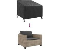Sodo kėdės dangtis 90 x 90 x 50 / 75 cm 600D Oksfordo audinys