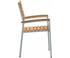 Sodo Kėdė 4 pcs Ruda 56 x 57 x 87 cm Kietos akacijos mediena