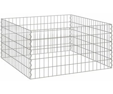 Kvadratinis kompostuotojas 100 x 100 x 50 cm Geležis
