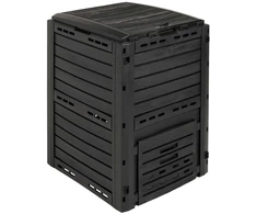 Sodo kompostinė Juoda 59,5 x 60 x 81,5 cm 280 l 100% PP