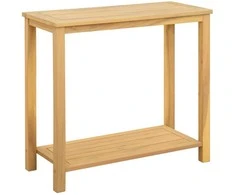 Sodo konsolinis stalas Šviesus akacijų 80 x 35 x 75 cm