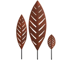 Sodo kuolas 3 vnt. 116,5 x 35 x 3 cm Rūdijanti