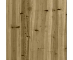 Sodo lovelis, 40x40x46cm, impregnuota pušies mediena