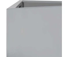 Sodo lovelis, 40x34,5x75cm, galvanizuotas plienas, trikampis