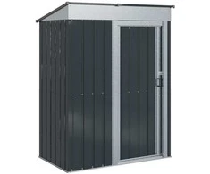 Sodo pašiūrės Antracitas 137 x 81 x 180 cm Metalas