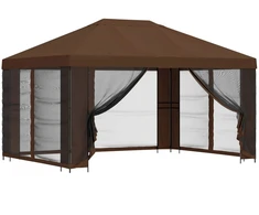 Sodo pavėsinė su šoninėmis sienelėmis 4 × 3 m Ruda