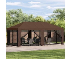 Sodo Paviljonas 6 x 3 m Ruda Poliesteris ir plienas 190