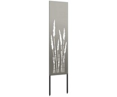 Sodo privatumo ekranas „Fretwork“ Rūdijanti 32 x 140 cm