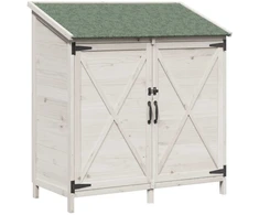 Sodo Sandėlys Balta 106 x 56 x 113,5 cm Apdirbta mediena