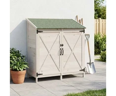 Sodo Sandėlys Balta 106 x 56 x 113,5 cm Apdirbta mediena