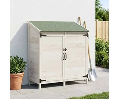 Sodo Sandėlys Balta 106,5 x 56 x 113,5 cm Apdirbta mediena