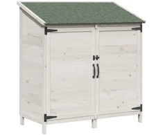 Sodo Sandėlys Balta 106,5 x 56 x 113,5 cm Apdirbta mediena