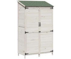 Sodo Sandėlys Balta 106,5 x 56 x 176 cm Apdirbta mediena