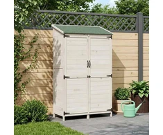 Sodo Sandėlys Balta 106,5 x 56 x 176 cm Apdirbta mediena