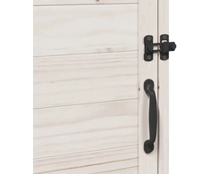 Sodo Sandėlys Balta 59 x 56 x 113,5 cm Kietasis pušinis medis
