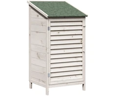 Sodo Sandėlys Balta 59 x 56 x 113,5 cm Kietasis pušinis medis