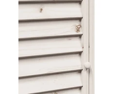 Sodo Sandėlys Balta 59 x 56 x 113,5 cm Kietasis pušinis medis