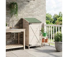 Sodo Sandėlys Balta 59,5 x 56 x 113,5 cm Apdirbta mediena