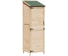 Sodo Sandėlys Natūrali 59,5 x 56 x 176,5 cm Apdirbta mediena
