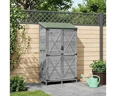 Sodo Sandėlys Pilka 106 x 56 x 176,5 cm Apdirbta mediena