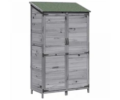 Sodo Sandėlys Pilka 106,5 x 56 x 176 cm Apdirbta mediena