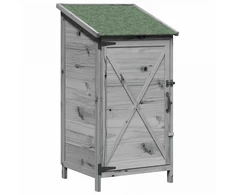 Sodo Sandėlys Pilka 59,5 x 56 x 113,5 cm Apdirbta mediena