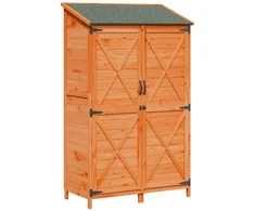 Sodo Sandėlys Ruda 106 x 56 x 176,5 cm Apdirbta mediena