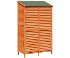 Sodo Sandėlys Ruda 106 x 56 x 176,5 cm Kietasis pušinis medis