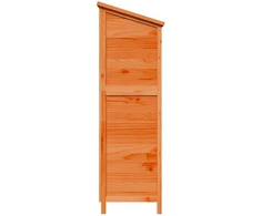 Sodo Sandėlys Ruda 106 x 56 x 176,5 cm Kietasis pušinis medis