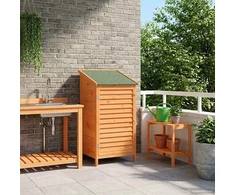 Sodo Sandėlys Ruda 59 x 56 x 113,5 cm Kietasis pušinis medis