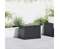 Sodo saugojimo dėžė Antracitas 77,5 x 54,5 x 53 cm Plastmasė