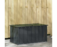 Sodo saugojimo dėžė Juoda 101 x 56,5 x 50 cm Plienas