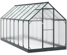 Sodo šiltnamis su durimis Antracito 183,5 x 423,5 x 207 cm
