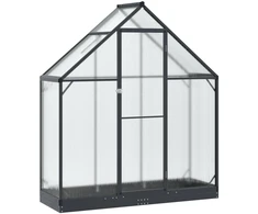 Sodo šiltnamis su durimis Antracito 183,5 x 63,5 x 207 cm