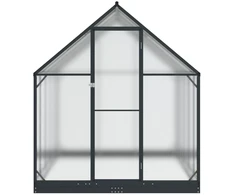 Sodo šiltnamis su durimis Antracito 183,5 x 303,5 x 207 cm