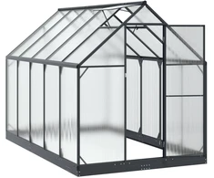 Sodo šiltnamis su durimis Antracito 183,5 x 303,5 x 207 cm
