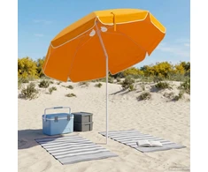 Sodo skėtis 240 cm 170T poliesteris Oranžinė