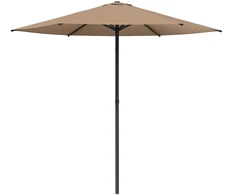 Sodo skėtis 230 x 230 cm Poliesteris Stačiakampio Taupe