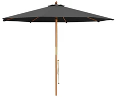 Sodo skėtis Ø 300 x 248 cm Kietas eukalipto medis Antracito